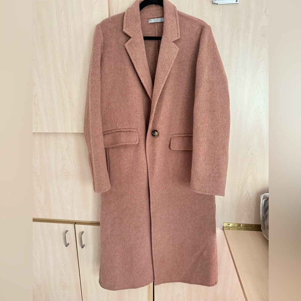 Vince Alpaca Wool Blend Coat
